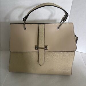 Borse in Pelle camellia Roma 2 way handbag in taupe